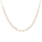 Colar-Liso-Chocker-Elos-Retangulos-Banho-de-Ouro-18K
