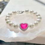 Pulseira-coracao-fusion-turmalina-rosa-perola-shell-17-cm-banho-de-rodio-branco