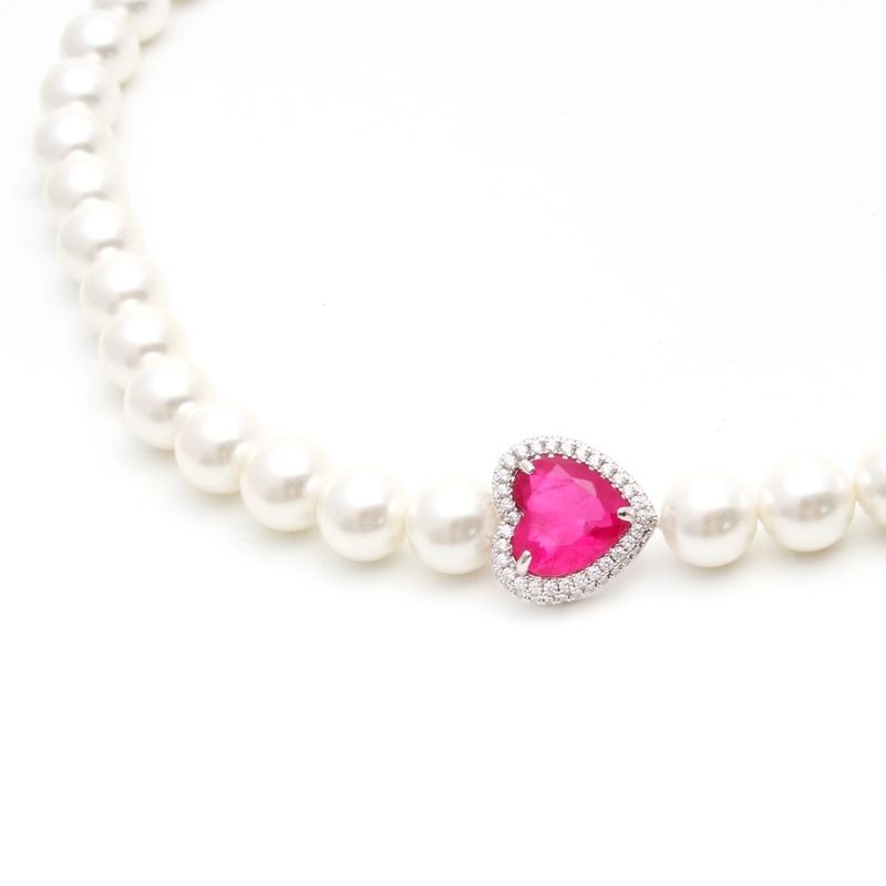 Colar-coracao-fusion-turmalina-rosa-perola-shell-43-cm-banho-de-rodio-branco