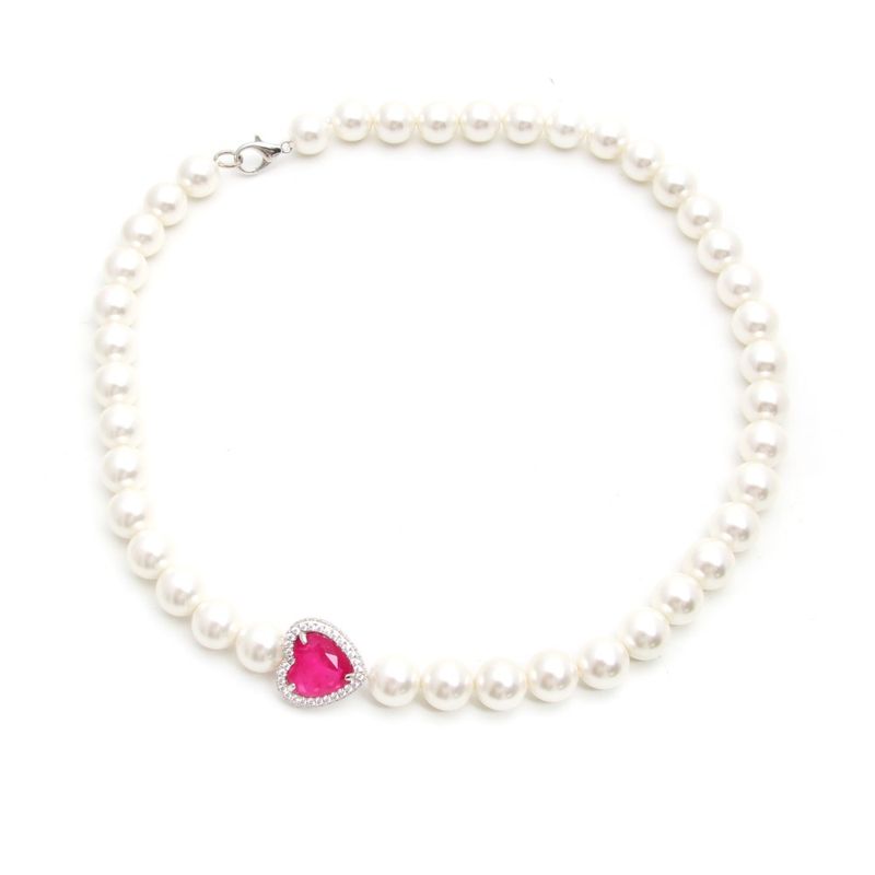 Colar-coracao-fusion-turmalina-rosa-perola-shell-43-cm-banho-de-rodio-branco