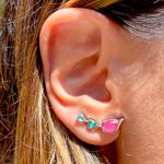 Brinco-gotas-fusion-turmalina-rosa-prata-925