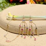Brinco-ear-chain-cristal-london-blue-formas-banho-de-ouro-18k