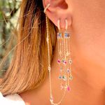 Brinco-ear-chain-cristal-london-blue-formas-banho-de-ouro-18k