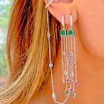 Brinco-ear-chain-formas-cristal-podange-banho-de-rodio-branco