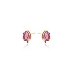 Brinco-gota-cristal-ametista-zirconia-colorida-banho-de-ouro-18k