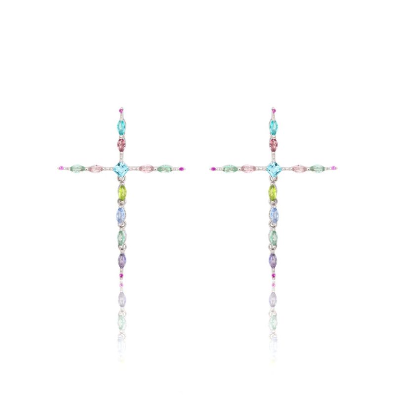 Brinco-cruz-movimento-cristal-topazio-azul-prata-925