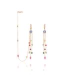 Brinco-ear-chain-cristal-london-blue-formas-banho-de-ouro-18k