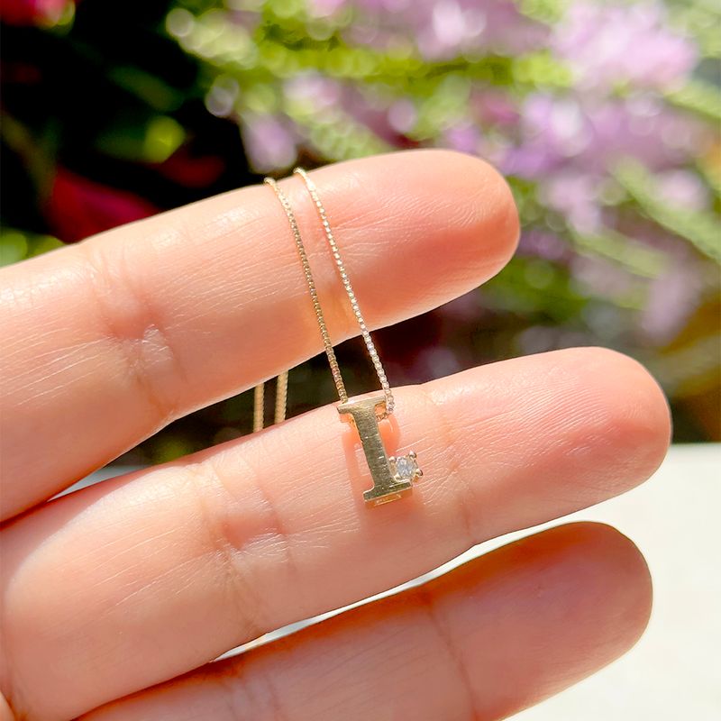 Colar-letra-i-zirconia-branca-banho-de-ouro-18k