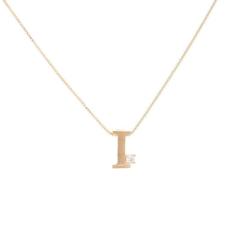 Colar-letra-i-zirconia-branca-banho-de-ouro-18k