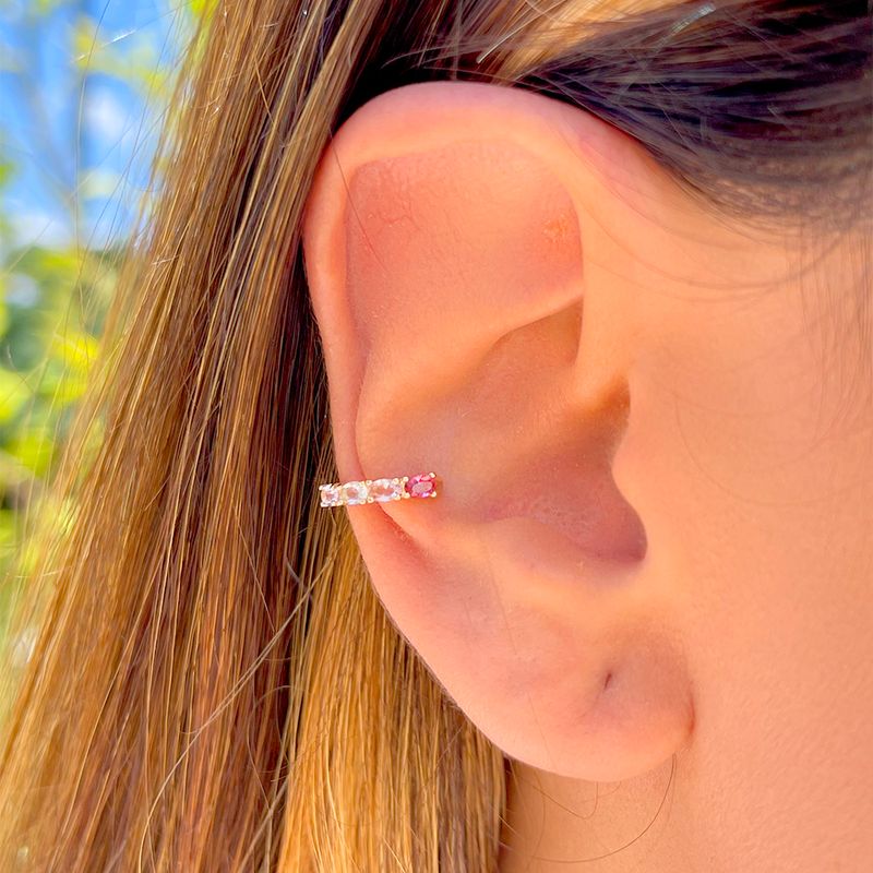 Piercing-ovais-cristal-turmalina-rosa-banho-de-ouro-18k