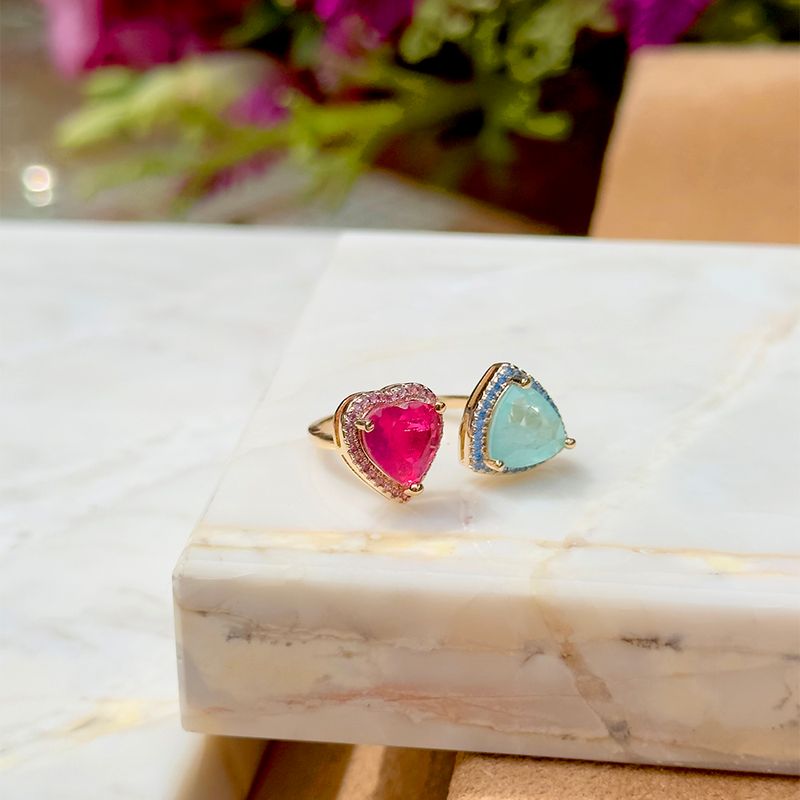Anel-cravejado-coracao-triangulo-fusion-turmalina-rosa-banho-de-ouro-18k-
