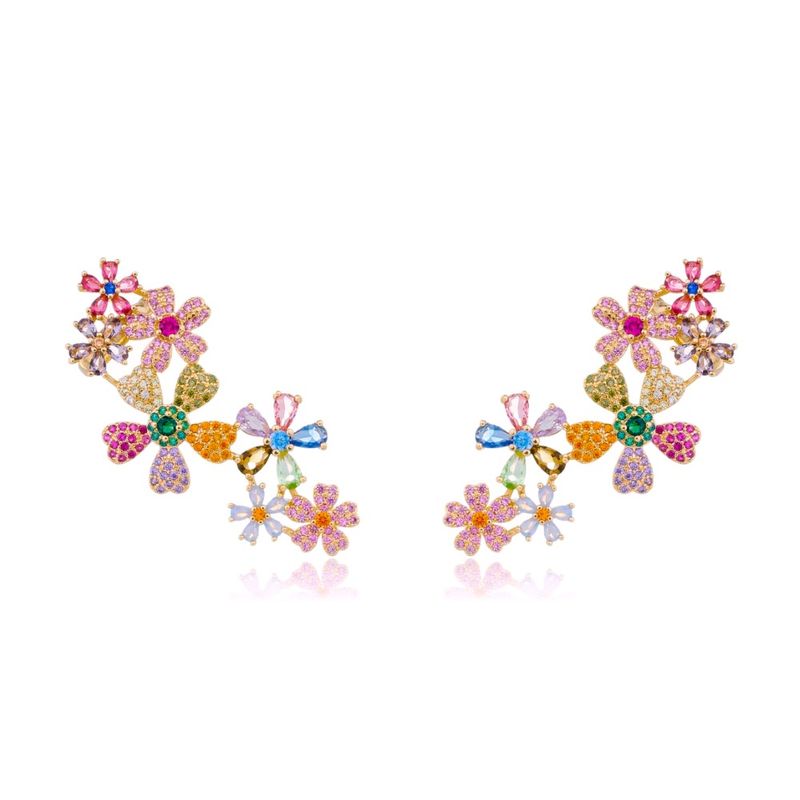 Brinco-ear-cuff-flores-cristal-opala-banho-de-ouro-18k
