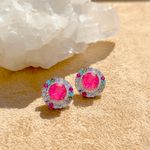 Brinco-redondo-fusion-turmalina-rosa-prata-925