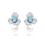 Brinco-perola-shell-flor-de-cristal-de-topazio-azul-prata-925-