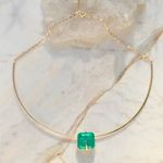 Colar-com-aro-quadrado-fusion-esmeralda-banho-de-ouro-18k