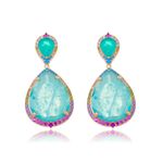 Brinco-gota-grande-fusion-turmalina-light-zirconias-coloridas-banho-de-ouro-18k