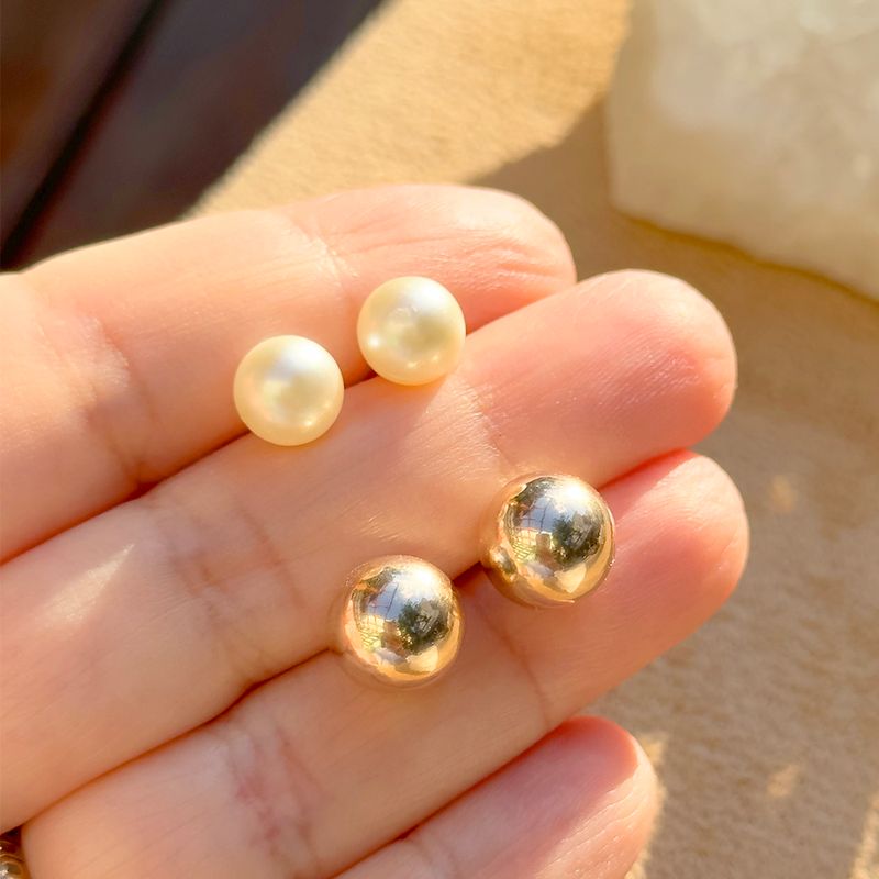 Kit-de-brincos-perola-liso-com-2-pares-banho-de-ouro-18k