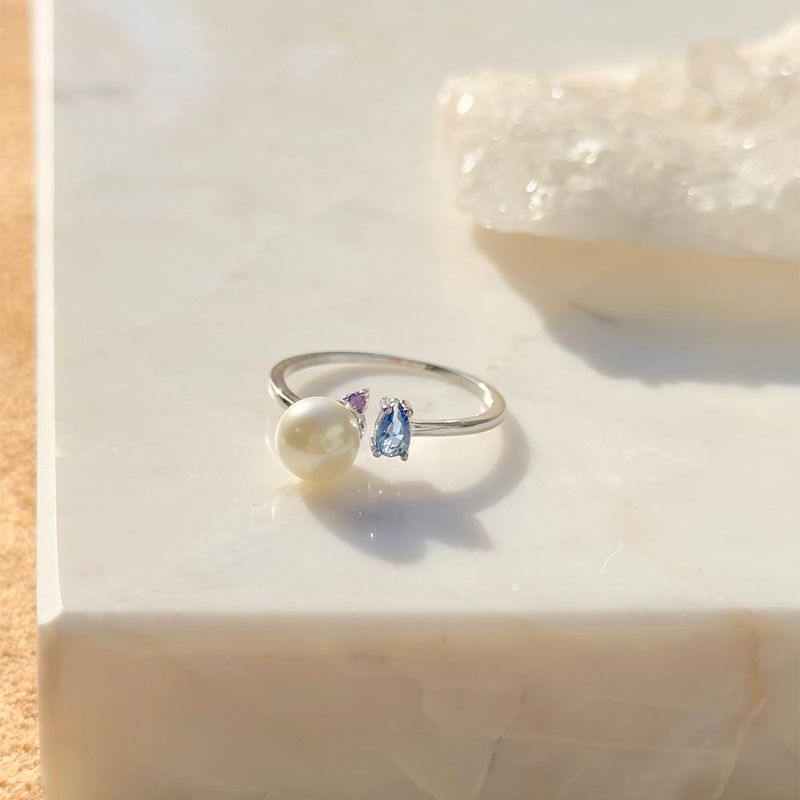 Anel-perola-shell-cristal-london-blue-prata-925