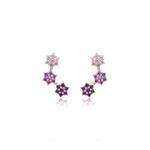 Brinco-cravejado-flores-zirconia-roxa-banho-de-ouro-18k-