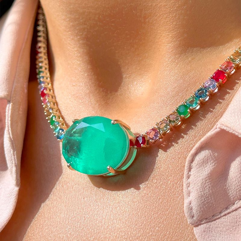 Colar-riviera-fusion-esmeralda-oval-banho-de-ouro-18k