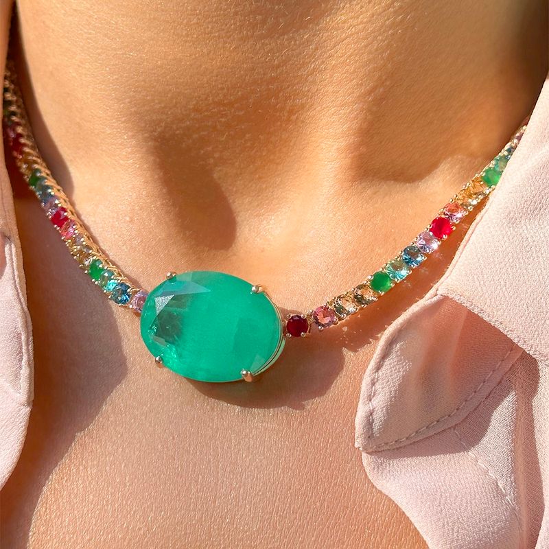 Colar-riviera-fusion-esmeralda-oval-banho-de-ouro-18k