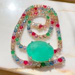 Colar-riviera-fusion-esmeralda-oval-banho-de-ouro-18k
