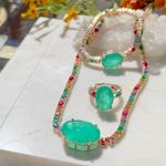 Colar-riviera-fusion-esmeralda-oval-banho-de-ouro-18k