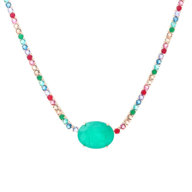 Colar-riviera-fusion-esmeralda-oval-banho-de-ouro-18k