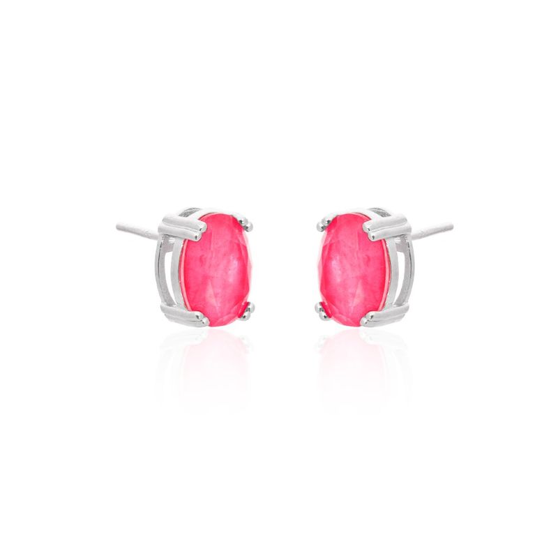Brinco-oval-fusion-turmalina-rosa-prata-925