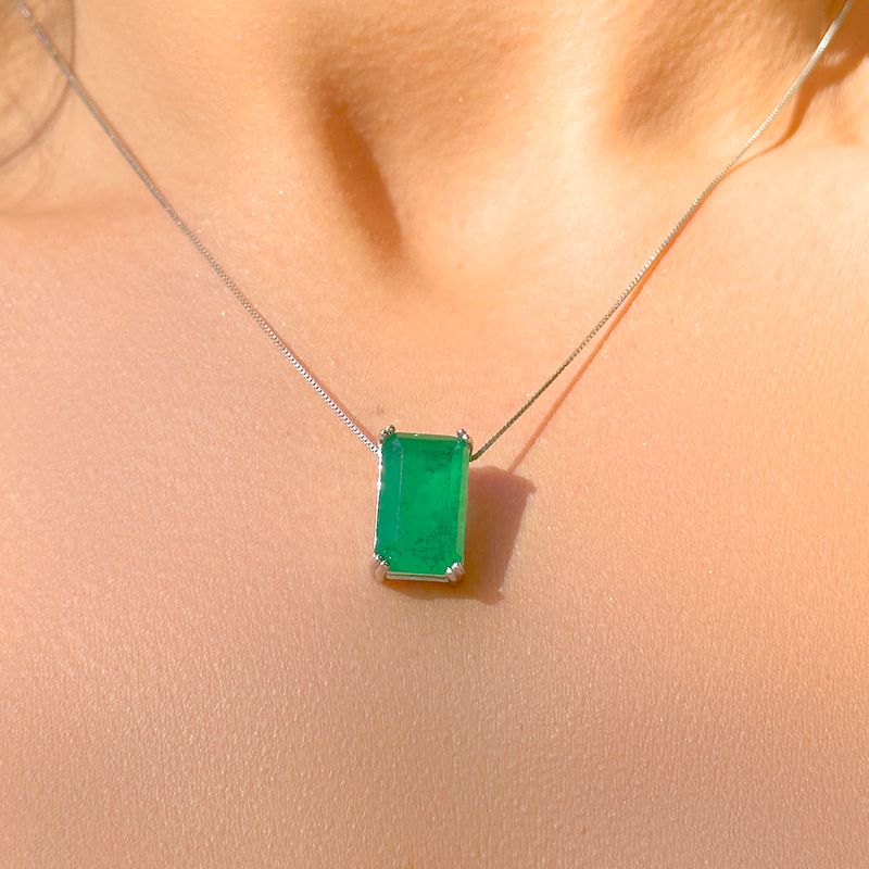 Colar-pingentes-oval-retangulo-fusion-esmeralda-fusion-turmalina-rosa-prata-925