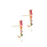 Brinco-formas-zirconia-colorida-banho-de-ouro-18k-nano-gold