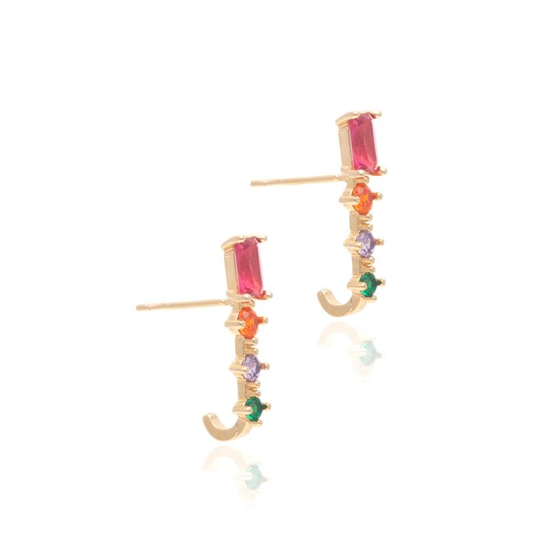Brinco-formas-zirconia-colorida-banho-de-ouro-18k-nano-gold