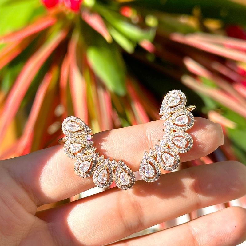 Brinco-ear-cuff-gotas-zirconias-brancas-banho-de-ouro-18k-nano-gold