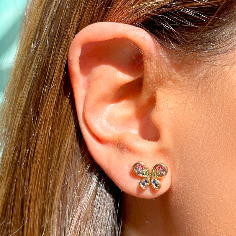 Brinco-borboleta-zirconia-colorida-banho-de-ouro-18k-nano-gold