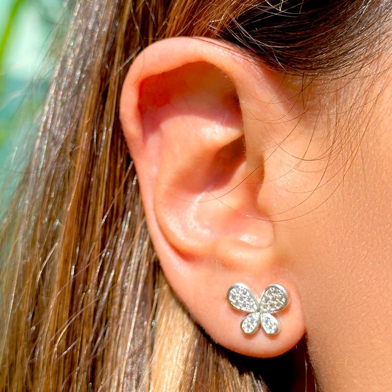 Brinco-borboleta-zirconia-branca-banho-de-prata-nano-silver-