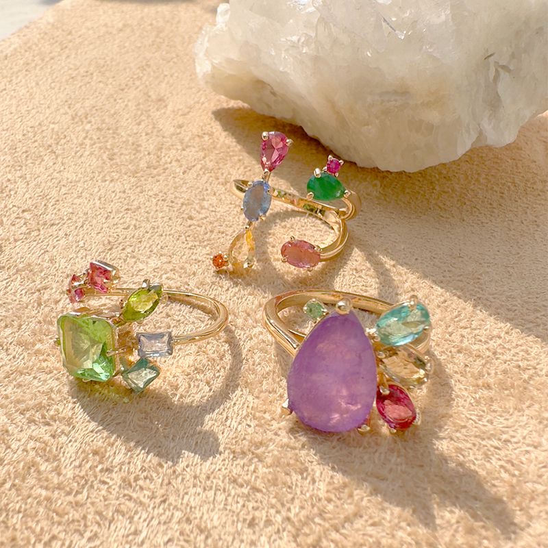 Anel-gotas-cristal-esmeralda-banho-de-ouro-18k-nano-gold