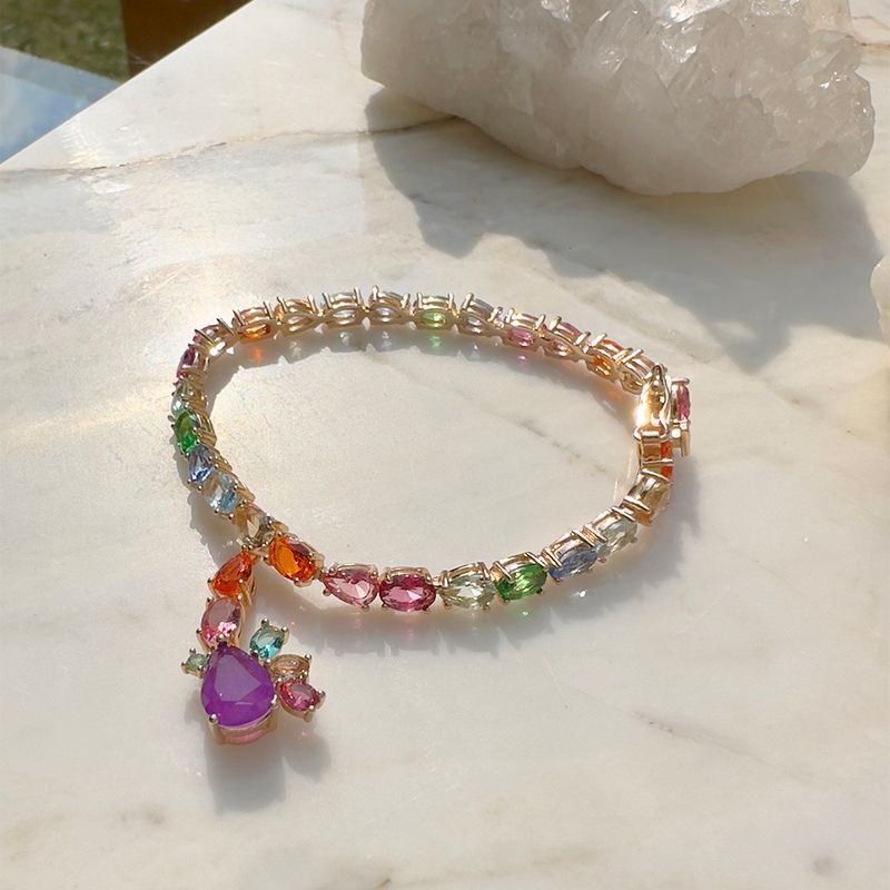 Pulseira-pingente-gotas-fusion-ametista-17cm-banho-de-ouro-18k-nano-gold