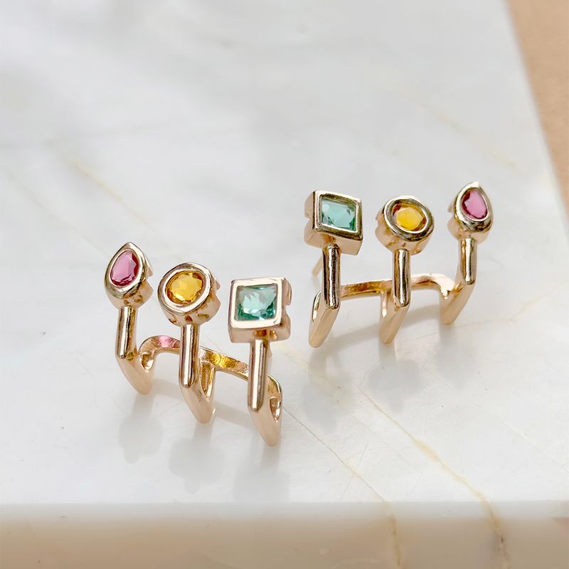 Brinco-ear-cuff-formas-cristal-paraiba-cravacao-inglesa-banho-de-ouro-18k-nano-gold