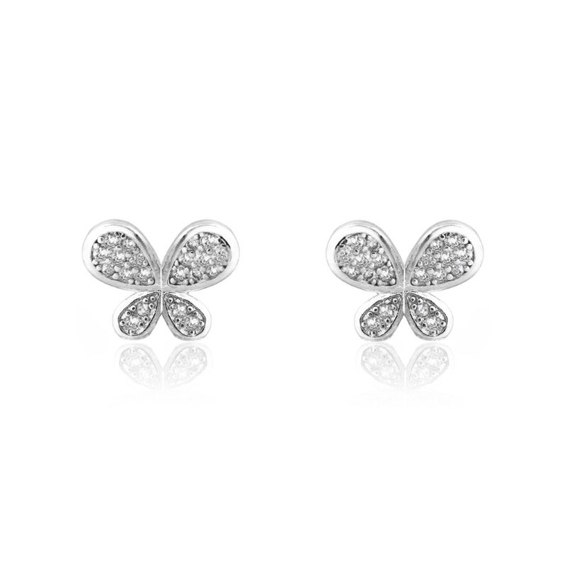 Brinco-borboleta-zirconia-branca-banho-de-prata-nano-silver