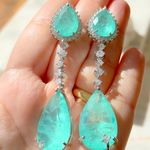 Brinco-gota-lustre-fusion-turmalina-prata-925
