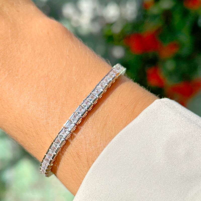 Pulseira-riviera-zirconias-brancas-quadradas-16cm-banho-de-rodio-branco