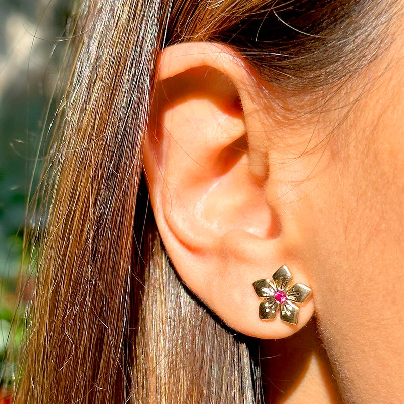 Kit-de-brincos-flores-zirconias-coloridas-3-pares-banho-de-prata-nano-silver