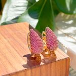 Brinco-argola-zirconia-vermelha-banho-de-ouro-18k