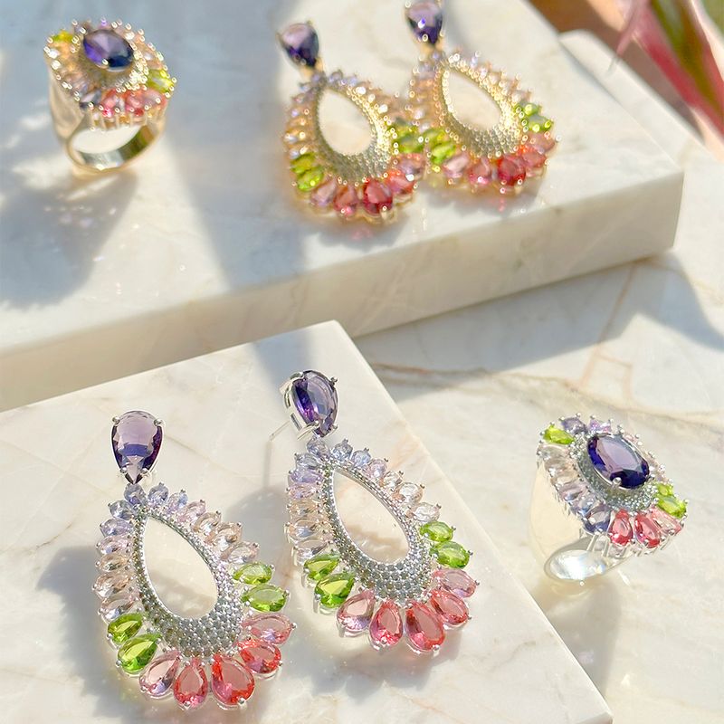 Anel-gotas-cristal-ametista-banho-de-prata-nano-silver