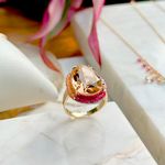Anel-gota-bordada-cristal-morganita-banho-de-ouro-18k-nano-gold-