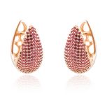 Brinco-argola-zirconia-vermelha-banho-de-ouro-18k