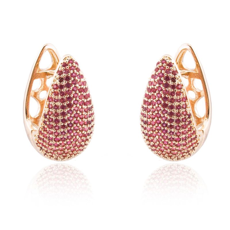 Brinco-argola-zirconia-vermelha-banho-de-ouro-18k