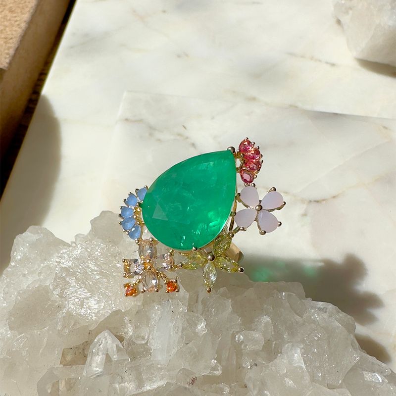 Anel-jardim-gota-fusion-esmeralda-banho-de-ouro-18k
