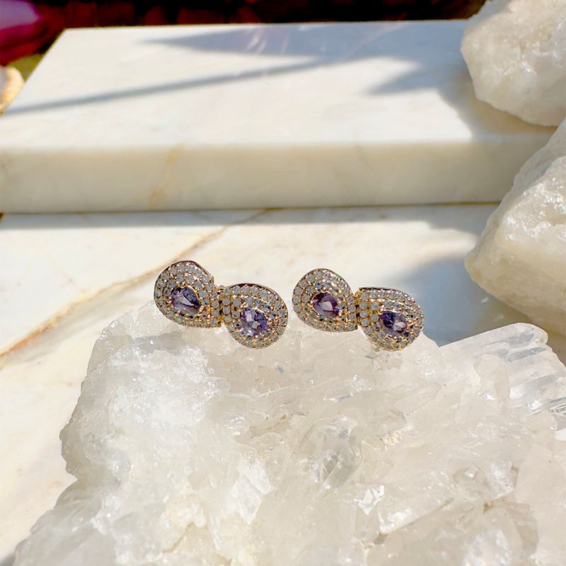 Brinco-infinito-cristal-ametista-banho-de-ouro-18k-nano-gold