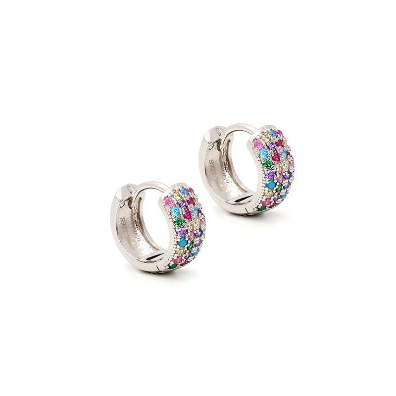Brinco-Argola-Cheia-Zirconia-Colorida-12mm-Prata-925